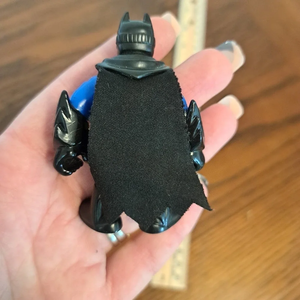 Fisher-Price Imaginext DC Super Friends Batman Blue Black Action Figure 2.75